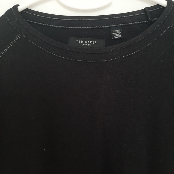 Ted Baker 5 black with white stitching jumper - Picture 4 of 14